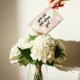 あなた前向きは一人の女の子モチベーション引用文