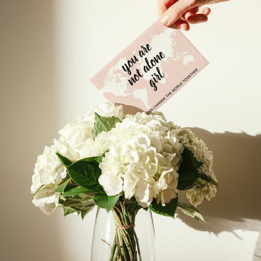 あなた前向きは一人の女の子モチベーション引用文