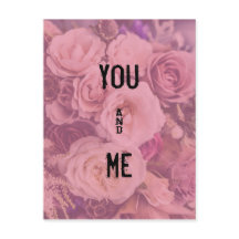 "あなた及び私"ロマンチックなバラ