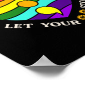 あなた問題自殺防止認識度レインボーH ポスター (角)