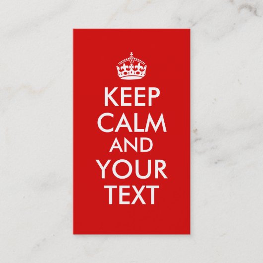 あなた専有物に穏やかなことわざをあなたの文字を加えるために保たせます 名刺 (正面)