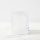 あなた専有物に穏やかなマグを保たせます フロストグラスマグカップ (中央)