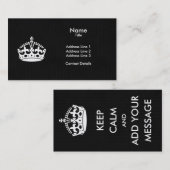 あなた専有物に穏やかな名刺を保たせます 名刺 (正面/裏面)