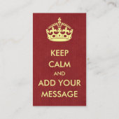 あなた専有物に穏やかな名刺を保たせます 名刺 (裏面)