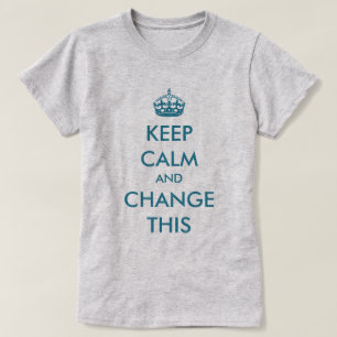 あなた専有物に穏やかな青を保たせます Tシャツ