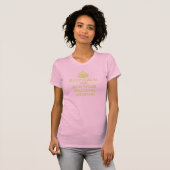 あなた専有物に穏やかなTシャツを保たせます Tシャツ (正面フル)