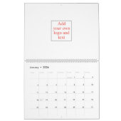 あなた専有物をのテンプレート個人化して下さい、カスタマイズ、作成して下さい カレンダー (1月 2026)