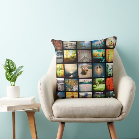 あなた専有物をユニークな、元のinstagram作成して下さい クッション (椅子)