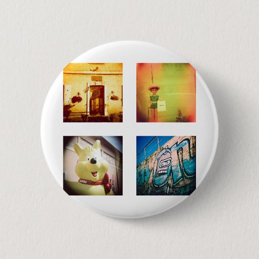 あなた専有物をユニークな、元のinstagram作成して下さい 缶バッジ (正面)