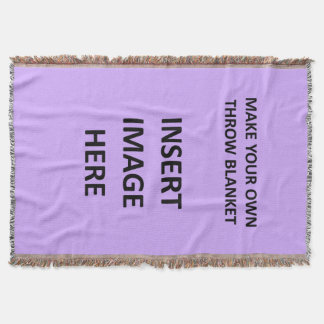 あなた専有物を作るカスタムなブランケットのテンプレート スローブランケット