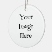 あなた専有物を作成して下さい: あなた自身のカスタムを設計して下さい セラミックオーナメント (左)