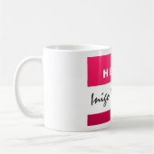 あなた専有物を作成して下さい"こんにちは私の名前によってがある…" マグ (左)