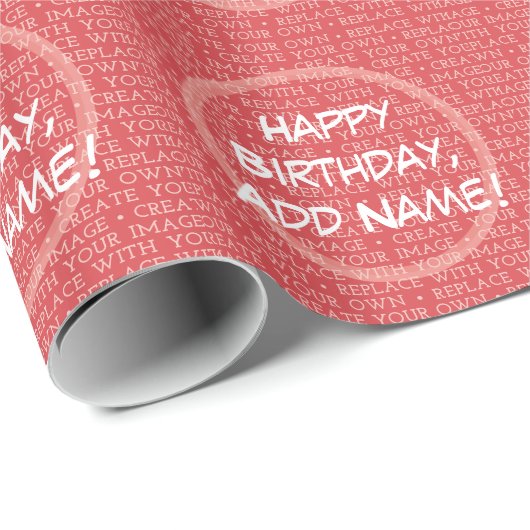 あなた専有物を作成し、それにあなたのをして下さい ラッピングペーパー (ロールコーナー)