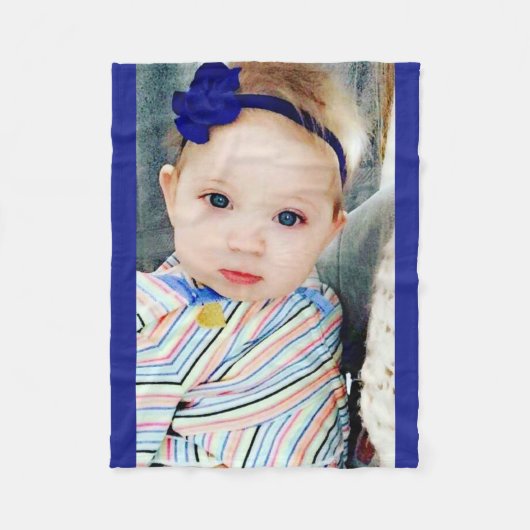 あなた専有物を個人化して下さい及びカスタマイズ フリースブランケット (正面)