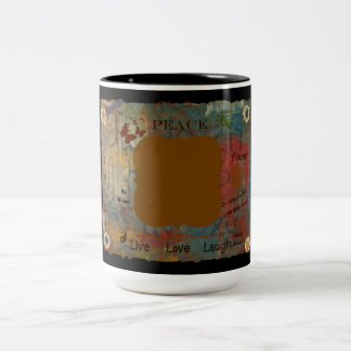 あなた専有物を加えて下さい ツートーンマグカップ