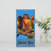 あなた専有物を感謝していしています写真カード作成して下さい サンキューカード (スタンド正面)