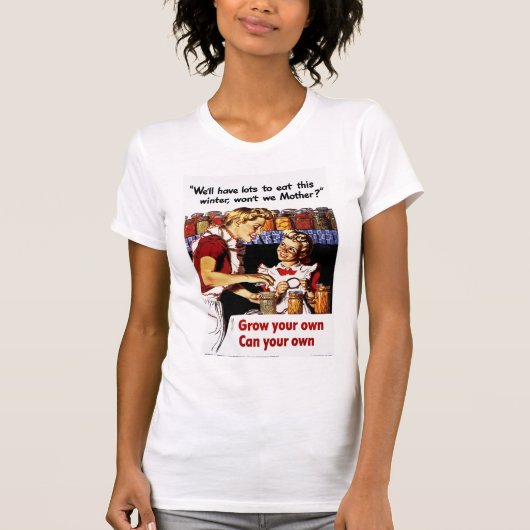 あなた専有物を育てて下さい-あなた専有物はできます Tシャツ (正面)
