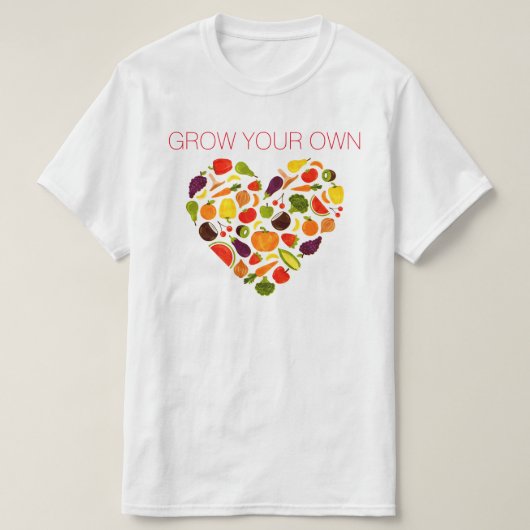 あなた専有物を育てて下さい Tシャツ (デザイン正面)