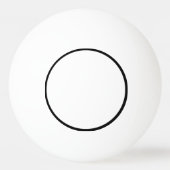 あなた専有物を設計して下さい 卓球ボール (裏面)