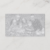 あなた専有物を設計して下さい: 白黒を嘆いて下さい。 名刺 (裏面)