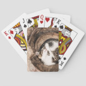 あなた専有物を-猫の昼寝作成して下さい トランプ (裏面)