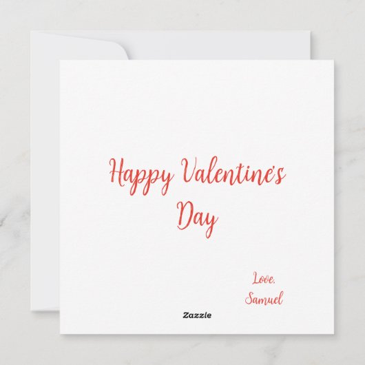 あなた専用の愛を込めたチェリーがたくさん チェリーとリボン シーズンカード (裏面)