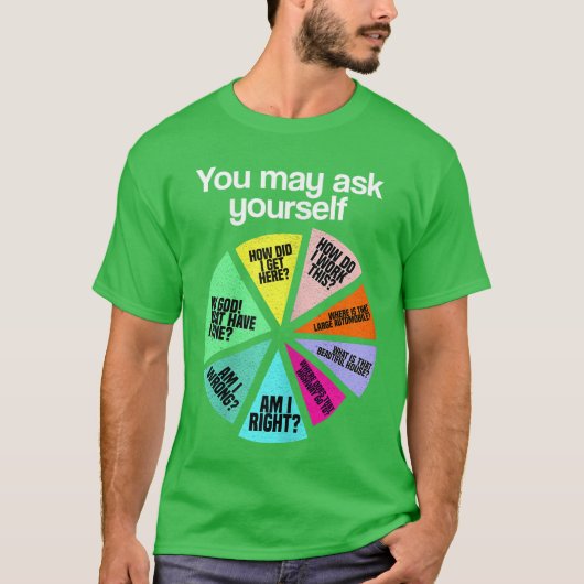 あなた専用自己紹介チャート オフィス用 Tシャツ (正面)