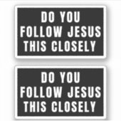 あなた後を追はこの事を シール (正面)