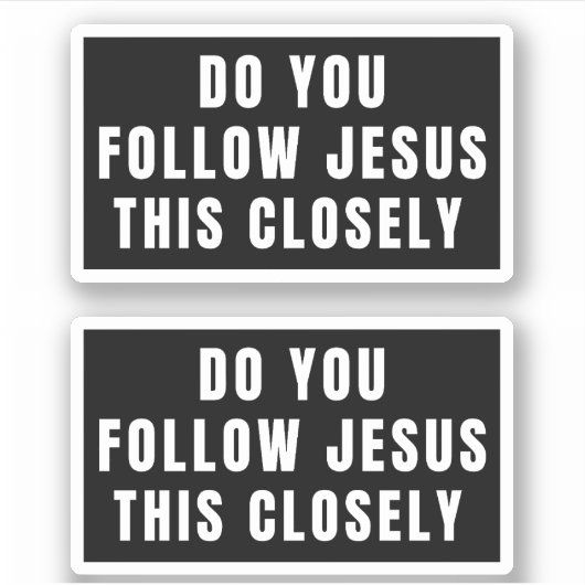 あなた後を追はこの事を シール (正面)