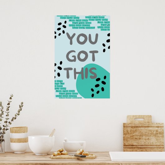 あなた得は、自己動機 ポスター (キッチン)