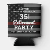 あなた忘れが作った消防士の違いは決して無い 缶クーラー (正面)