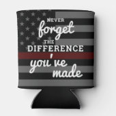 あなた忘れが作った消防士の違いは決して無い 缶クーラー (裏面)