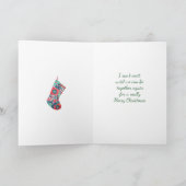 あなた恋しく思のクリスマスカード シーズンカード (内部)