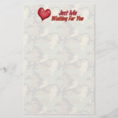 あなた恋しく思の迷彩 便箋 (正面)