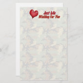 あなた恋しく思の迷彩 便箋 (正面/裏面)