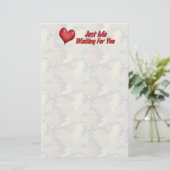 あなた恋しく思の迷彩 便箋 (スタンド正面)