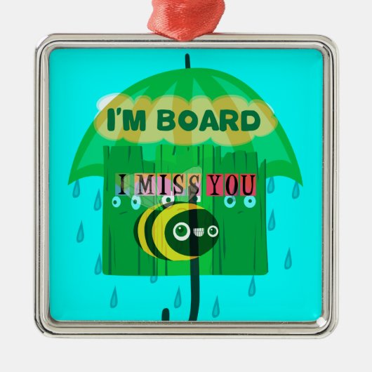 あなた恋しく思より メタルオーナメント (正面)