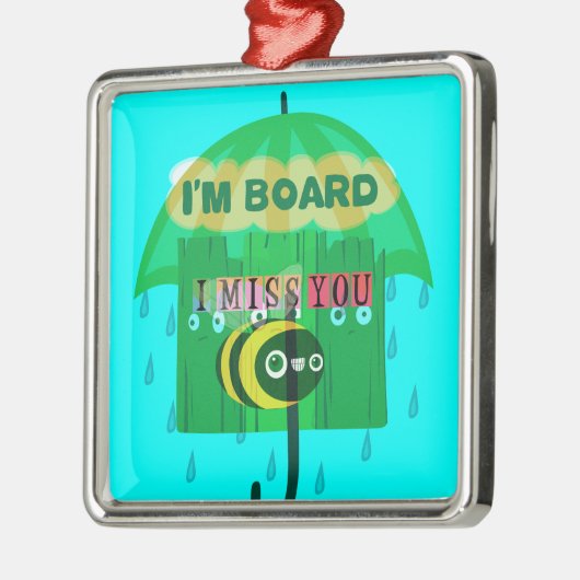 あなた恋しく思より メタルオーナメント (左)