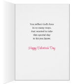 あなた感謝していのために神ハート花バレンタインデー (内側 (右))