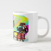 あなた感謝していは! ジャンボコーヒーマグカップ (右)