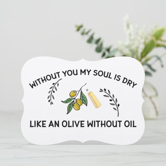 あなた方がいなければ、魂は油のないオリーブのように乾く (スタンド正面)