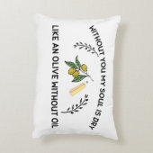 あなた方がいなければ、魂は油のないオリーブのように乾く アクセントクッション (裏面(縦))