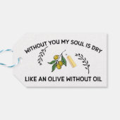 あなた方がいなければ、魂は油のないオリーブのように乾く ギフトタグ (裏面横)