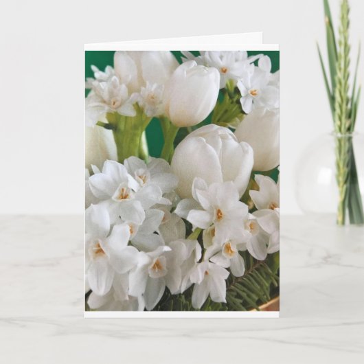 あなた方に「私達にとって特別な」クリスマスであることを知らせなさい カード (正面)