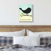 あなた方のハートを聖書の聖句に困らせるな キャンバスプリント (インサイチュ (寝室))