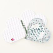 あなた方のハートを聖書の聖句に困らせるな ノートブック (内部)