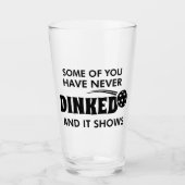 あなた方の何人かは一度も夕食を食べたことがなく、それが示している タンブラーグラス (正面)