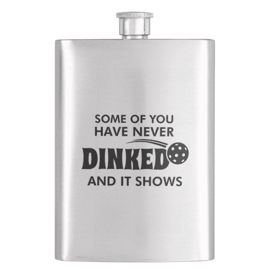 あなた方の何人かは一度も夕食を食べたことがなく、それが示している フラスク (正面)