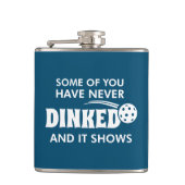 あなた方の何人かは一度も夕食を食べたことがなく、それが示している フラスク (正面)