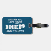 あなた方の何人かは一度も夕食を食べたことがなく、それが示している ラゲッジタグ (裏面横)